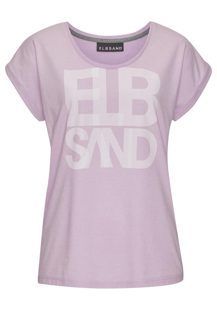 ELBSAND ELBSAND T-Shirt T-Shirt Damen - flieder meliert - 0 | SportScheck