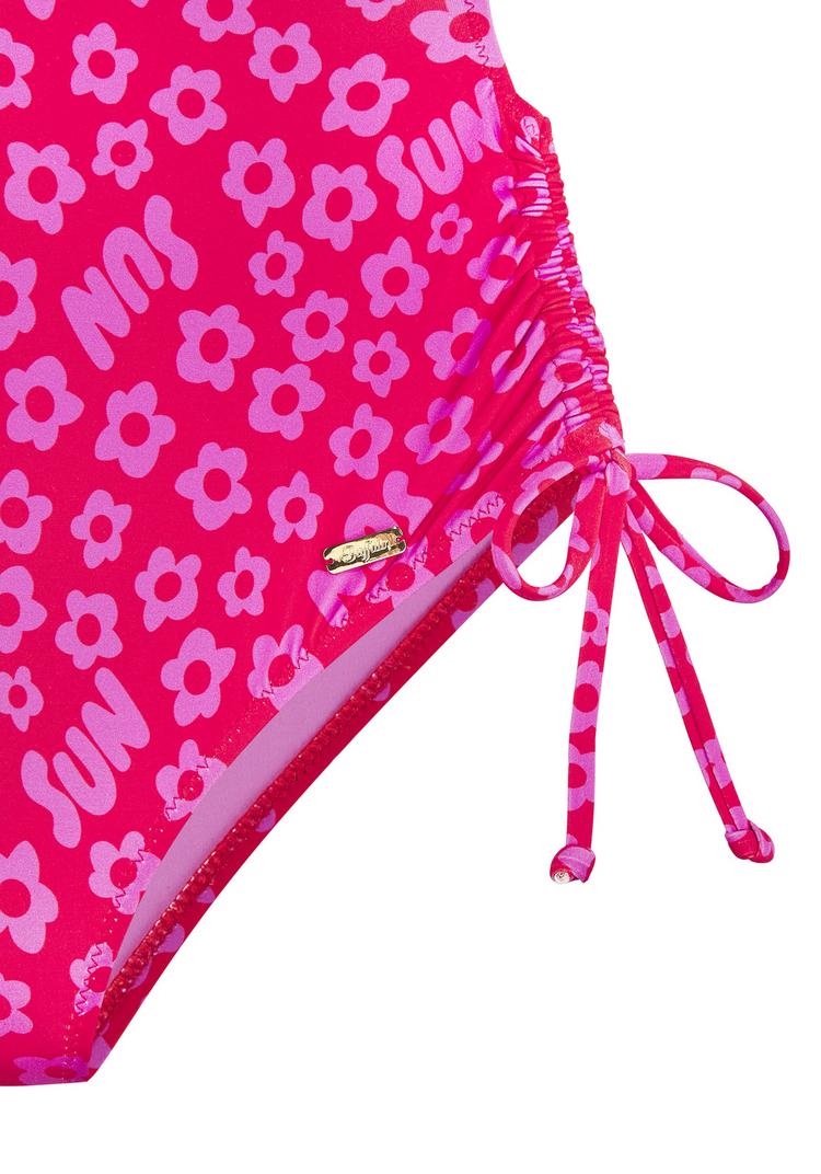 Buffalo Buffalo Badeanzug Badeanzug Damen - rot-bedruckt - 1 | SportScheck