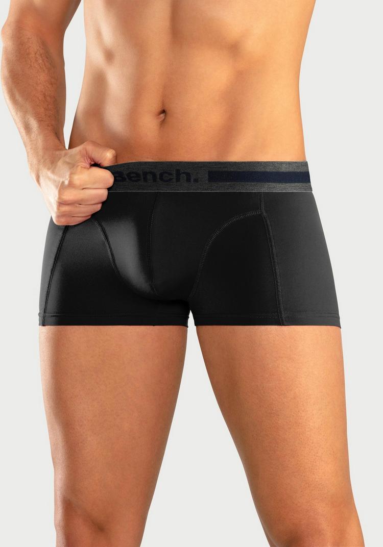 Bench Bench Funktionsboxer Funktionsunterhose Herren - rot - grau - navy - schwarz - 4 | SportScheck
