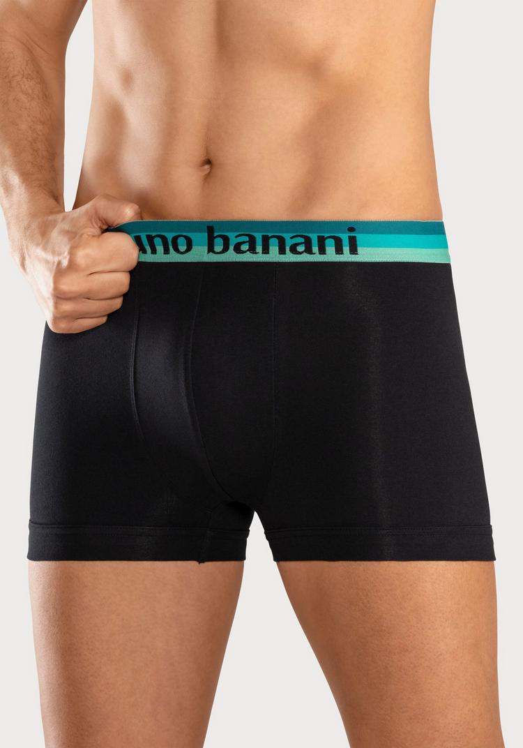BRUNO BANANI BRUNO BANANI Boxer Unterhose Herren - navy-blau, schwarz-pink, grau-meliert-mint - 3 | SportScheck