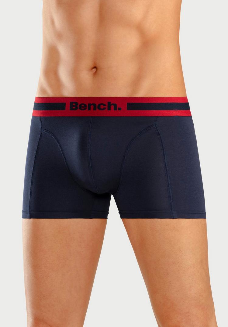Bench Bench Boxer Unterhose Herren - navy-blau, navy-grau-meliert, navy-rot - 4 | SportScheck