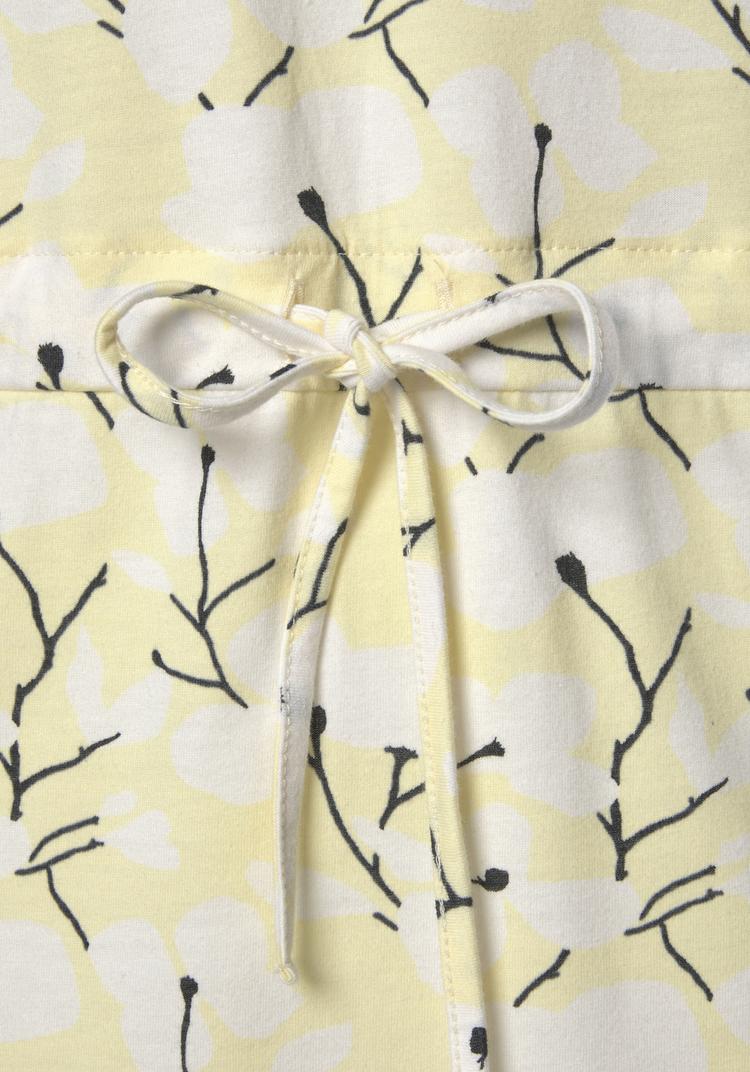 BEACH TIME BEACH TIME Jerseykleid Jerseykleid Damen - gelb-creme-bedruckt - 0 | SportScheck