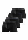 Bench Boxer Unterhose Herren - schwarz-anthrazit-meliert