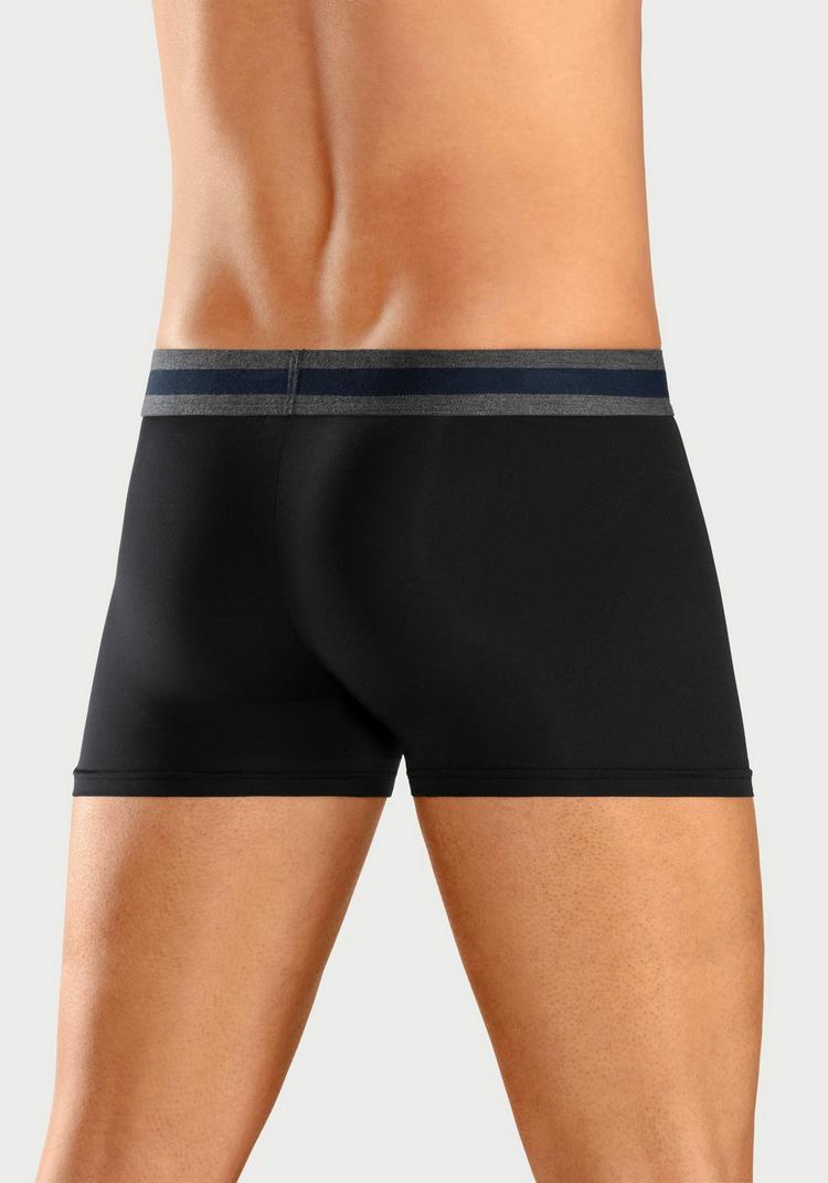 Bench Bench Boxer Unterhose Herren - schwarz-anthrazit-meliert - 1 | SportScheck
