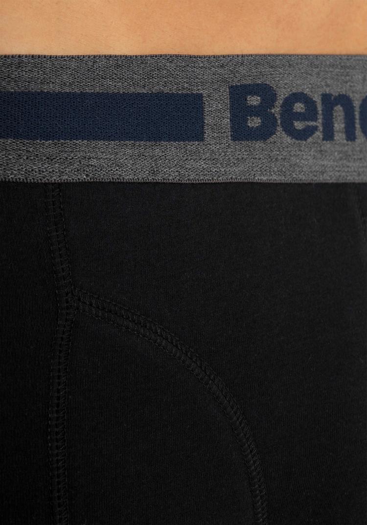 Bench Bench Boxer Unterhose Herren - schwarz-anthrazit-meliert - 0 | SportScheck