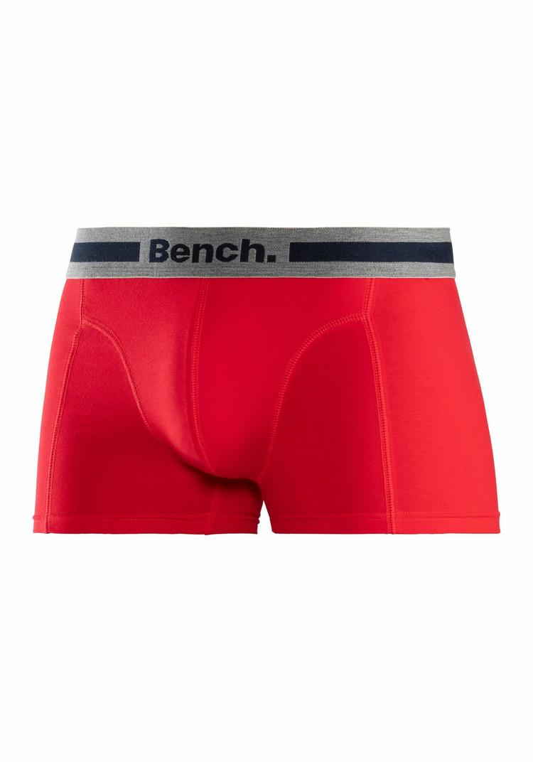 Bench Bench Boxer Unterhose Herren - rot - grau - navy - schwarz - 1 | SportScheck
