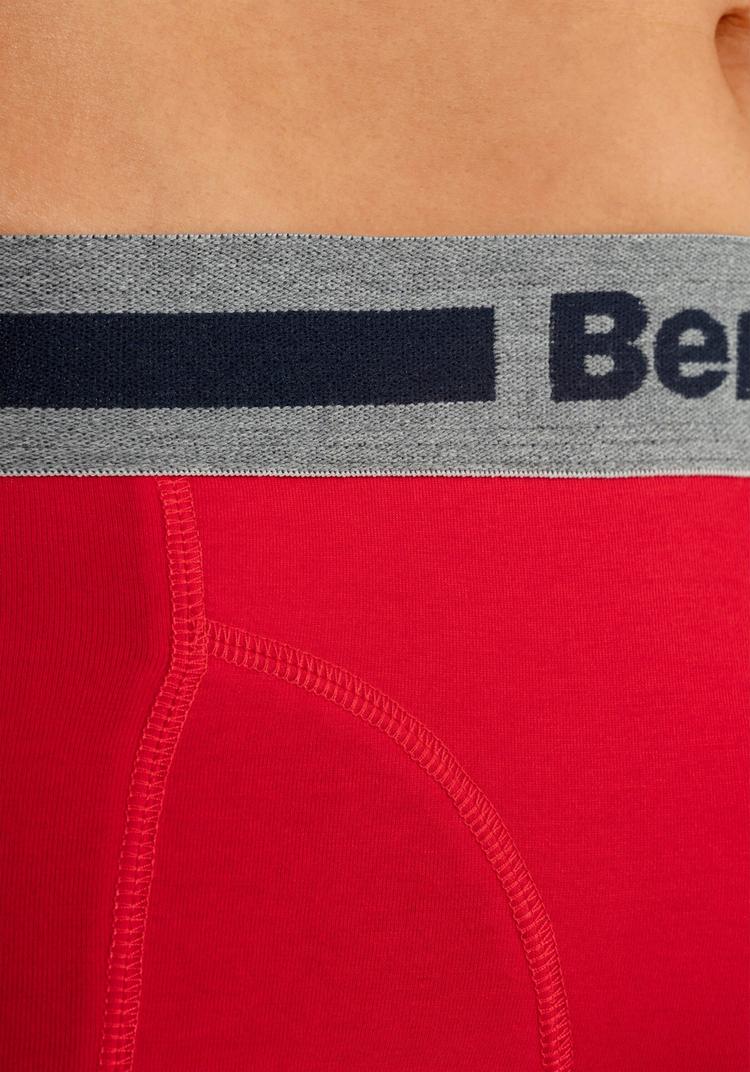 Bench Bench Boxer Unterhose Herren - rot - grau - navy - schwarz - 6 | SportScheck