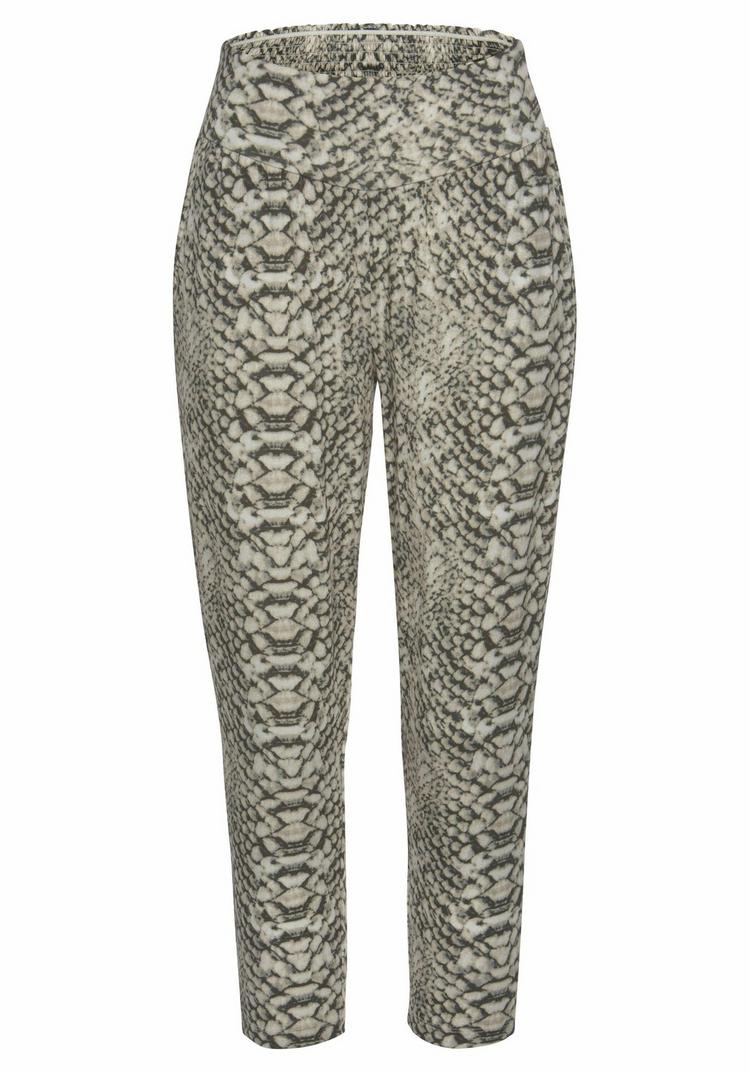 Lascana Lascana Strandhose Stoffhose Damen - sand-bedruckt - 0 | SportScheck