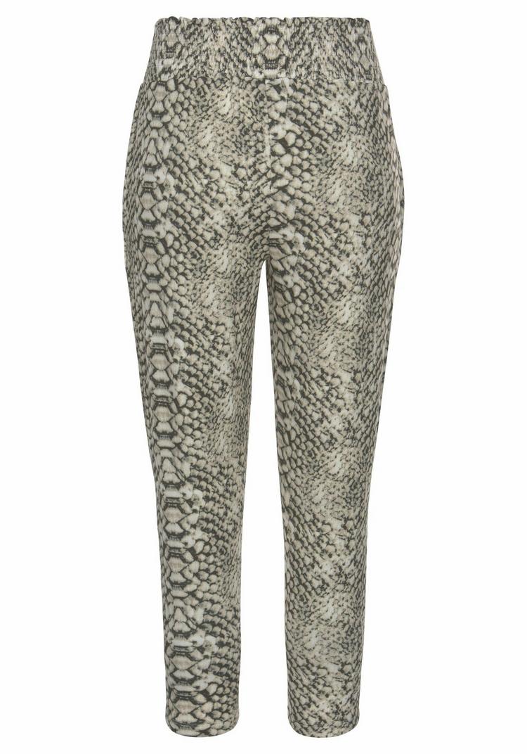 Lascana Lascana Strandhose Stoffhose Damen - sand-bedruckt - 0 | SportScheck