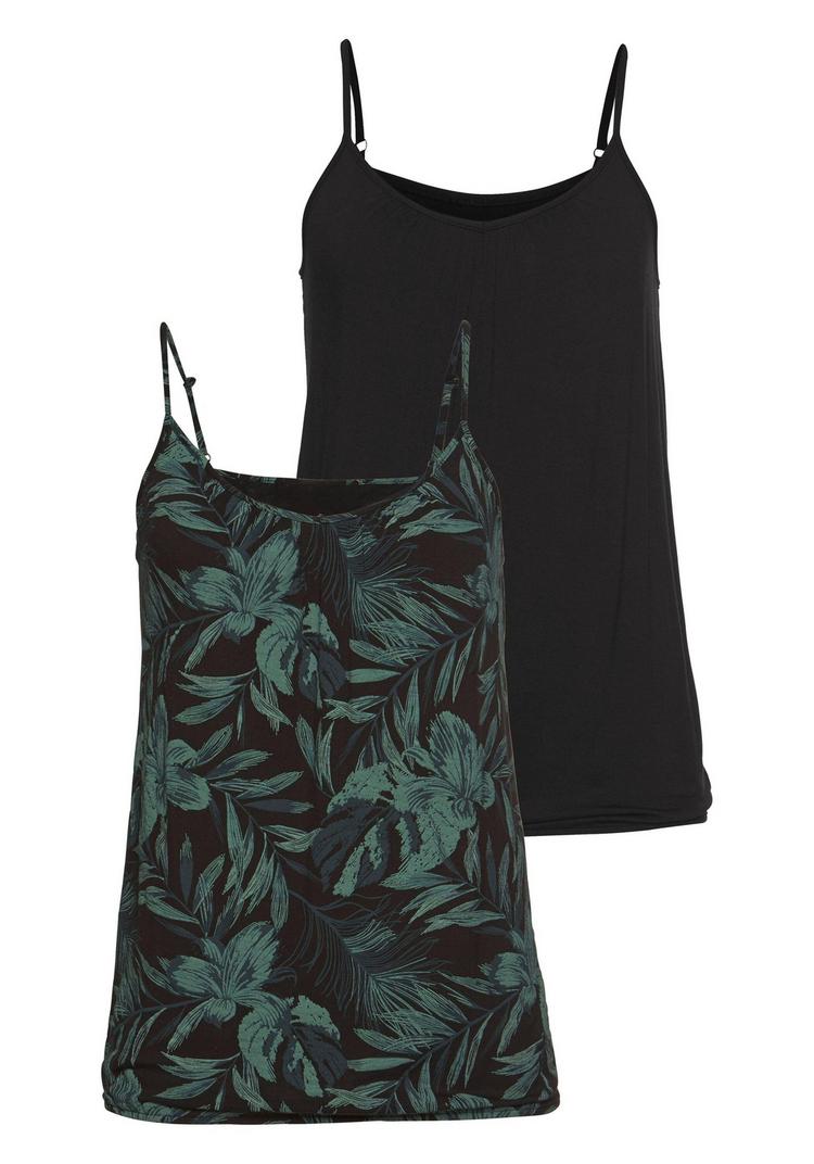 Lascana Lascana Spaghettitop Spaghettitop Damen - schwarz - 0 | SportScheck