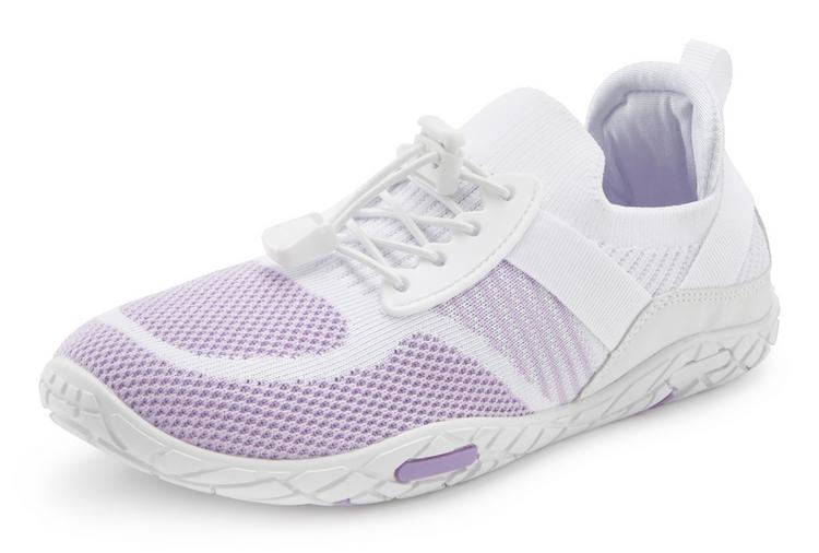 Lascana Lascana Sneaker Sneaker Damen - wei&szlig; - flieder - 3 | SportScheck