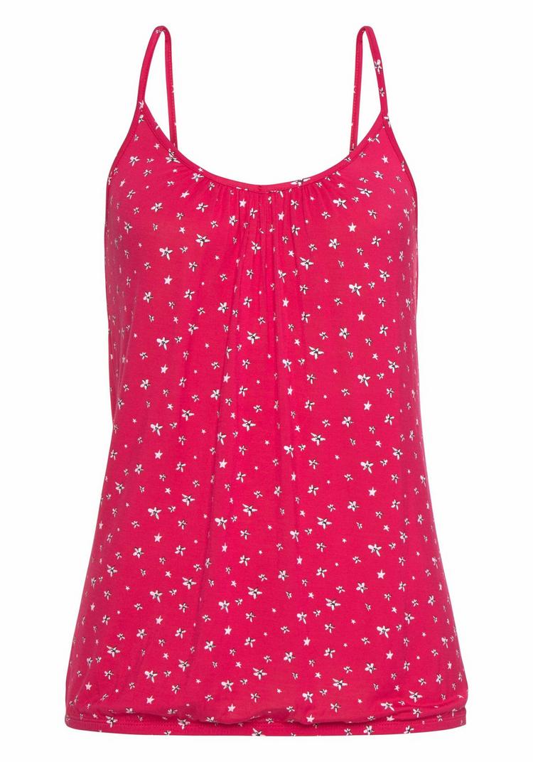 Lascana Lascana Spaghettitop Spaghettitop Damen - navy - pink - 3 | SportScheck
