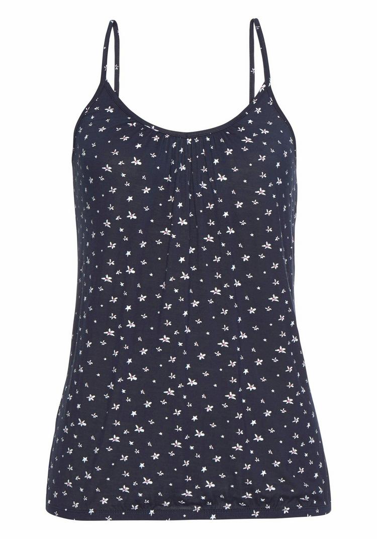 Lascana Lascana Spaghettitop Spaghettitop Damen - navy - pink - 4 | SportScheck
