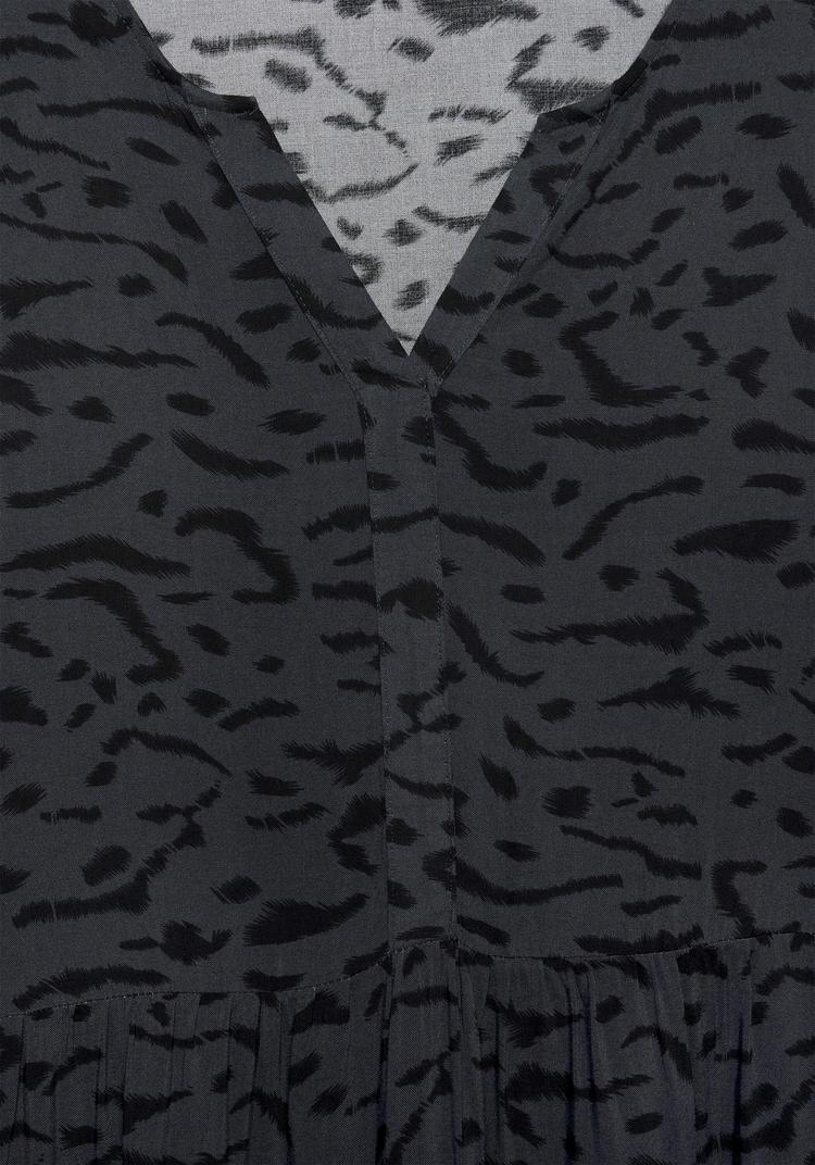 Lascana Lascana Maxikleid Maxikleid Damen - grau-schwarz-bedruckt - 2 | SportScheck