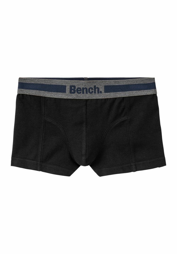 Bench Bench Boxer Unterhose Herren - schwarz-anthrazit-meliert - 1 | SportScheck