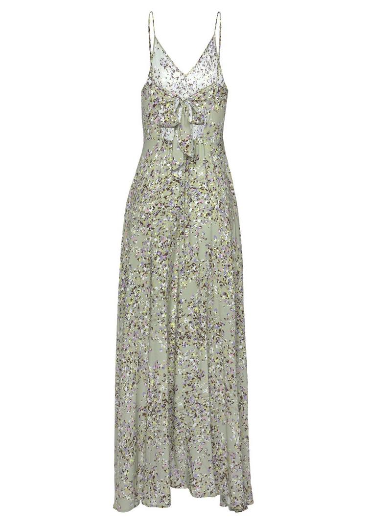 Lascana Lascana Maxikleid Maxikleid Damen - gr&uuml;n-lila-bedruckt - 0 | SportScheck