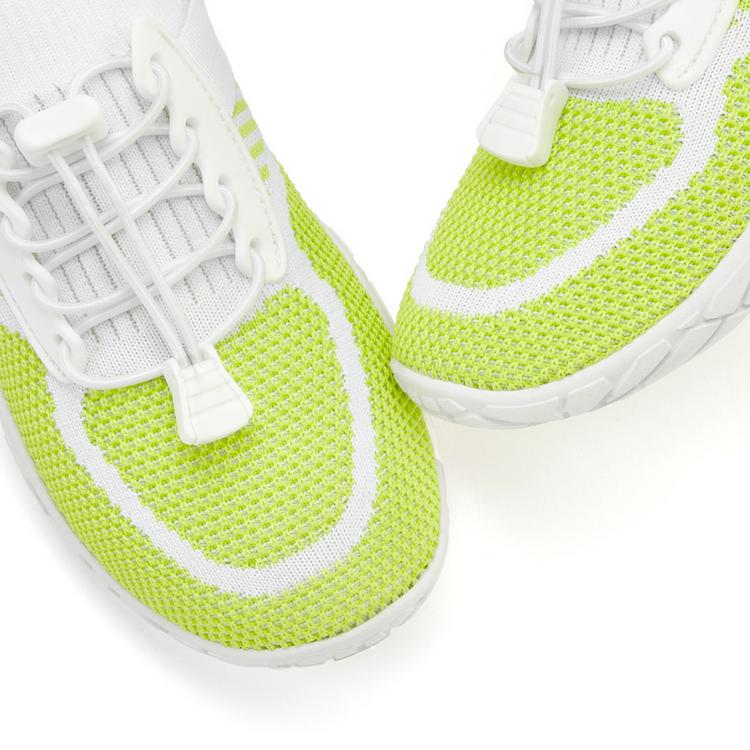 Lascana Lascana Sneaker Sneaker Damen - wei&szlig; - lime - 0 | SportScheck