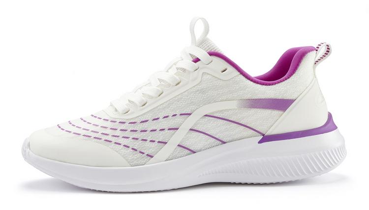 Lascana Lascana Sneaker Sneaker Damen - wei&szlig; - lila - 0 | SportScheck