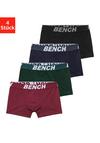 Bench Boxer Unterhose Herren - bordeaux - petrol - navy - schwarz