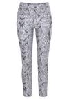 Lascana 7/8-Jeggings Hose Damen - offwhite-anthrazit bedruckt
