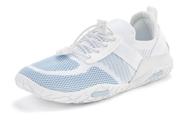 Lascana Lascana Sneaker Sneaker Damen - wei&szlig; - hellblau - 2 | SportScheck