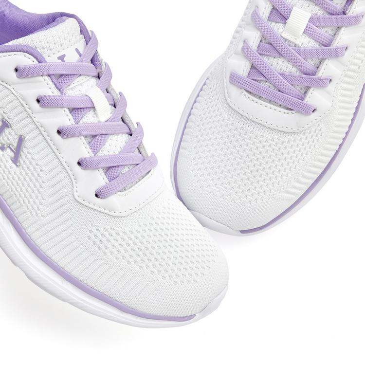 Lascana Lascana Sneaker Sneaker Damen - wei&szlig; - lila - 0 | SportScheck