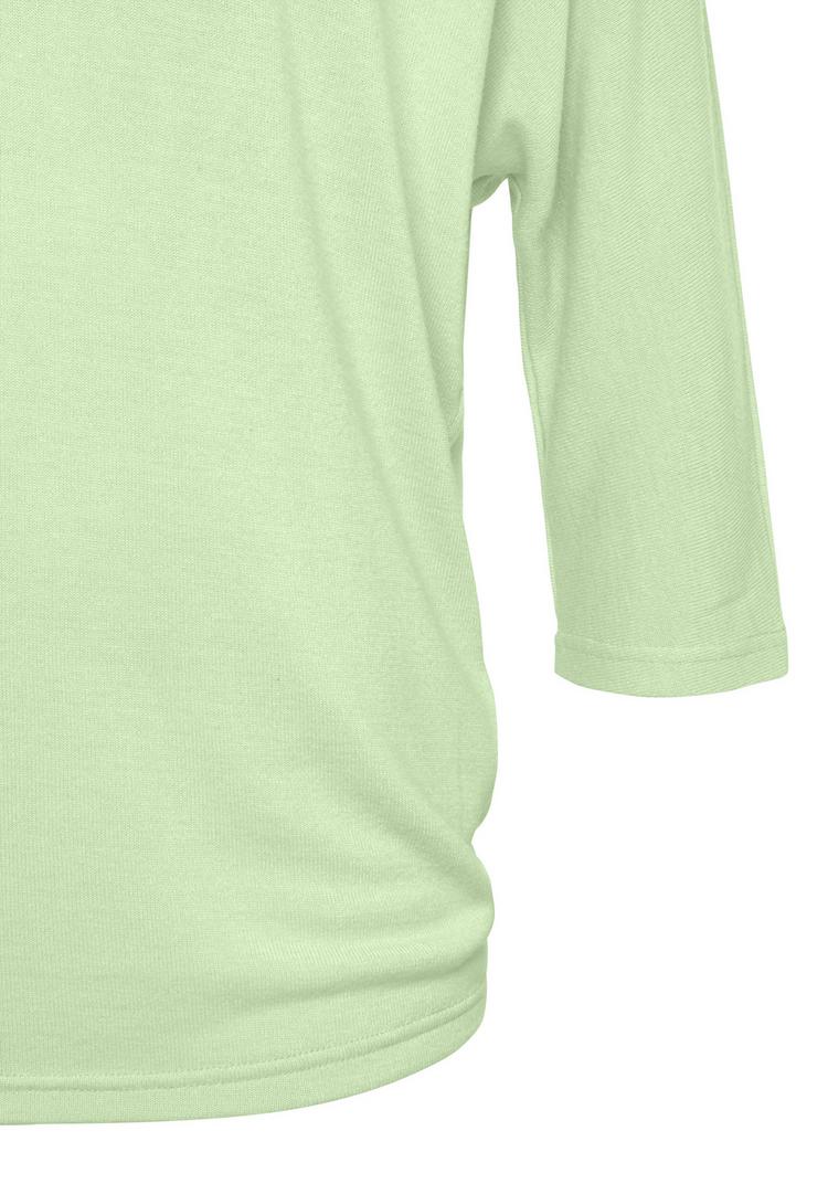 Lascana Lascana 3/4-Arm-Shirt Longshirt Damen - hellgr&uuml;n - 1 | SportScheck