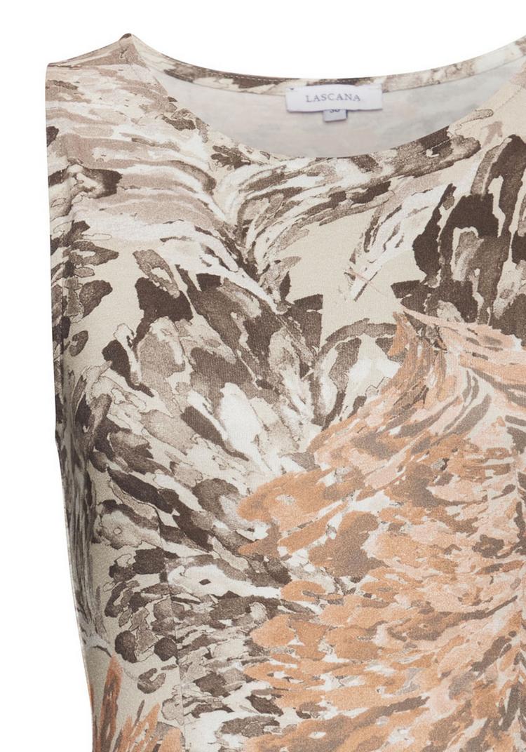 Lascana Lascana Jerseykleid Jerseykleid Damen - apricot - taupe - 1 | SportScheck