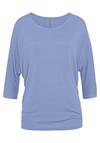 Lascana 3/4-Arm-Shirt Longshirt Damen - hellblau