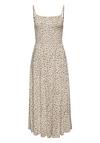 Lascana Midikleid Kleid Damen - creme-taupe bedruckt