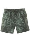 Chiemsee Badeshorts Badehose Herren - olive bedruckt