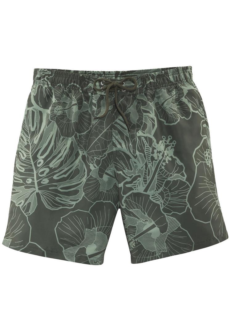Chiemsee Chiemsee Badeshorts Badehose Herren - olive bedruckt - 0 | SportScheck