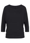 Lascana 3/4-Arm-Shirt Longshirt Damen - schwarz