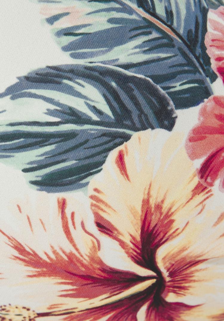 Lascana Lascana Push-Up-Bikini-Top Bikini Oberteil Damen - creme bedruckt - 1 | SportScheck