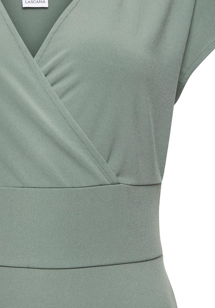 Lascana Lascana Midikleid Kleid Damen - sage green - 0 | SportScheck
