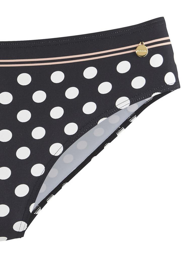 Lascana Lascana B&uuml;gel-Bikini Bikini Set Damen - schwarz - creme - 4 | SportScheck