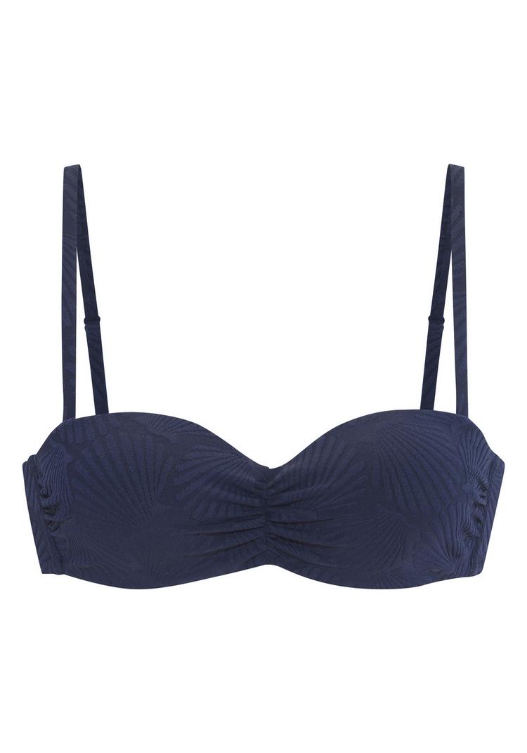 S.OLIVER S.OLIVER B&uuml;gel-Bandeau-Bikini-Top Bikini Oberteil Damen - marine - 1 | SportScheck