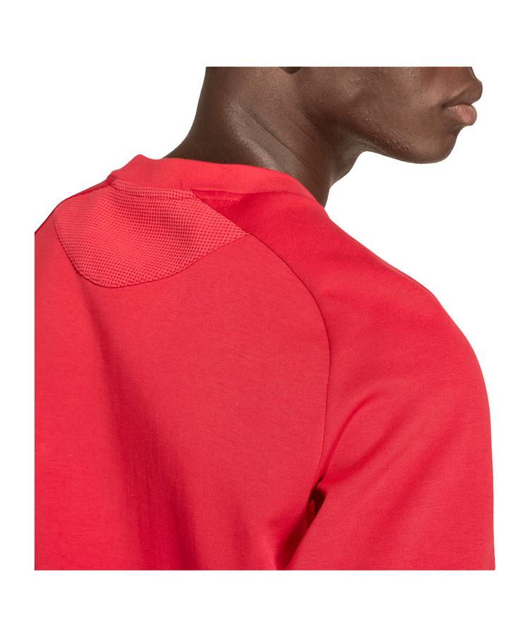 adidas adidas Tiro Travel Sweatshirt Funktionssweatshirt Herren - rotschwarz - 1 | SportScheck