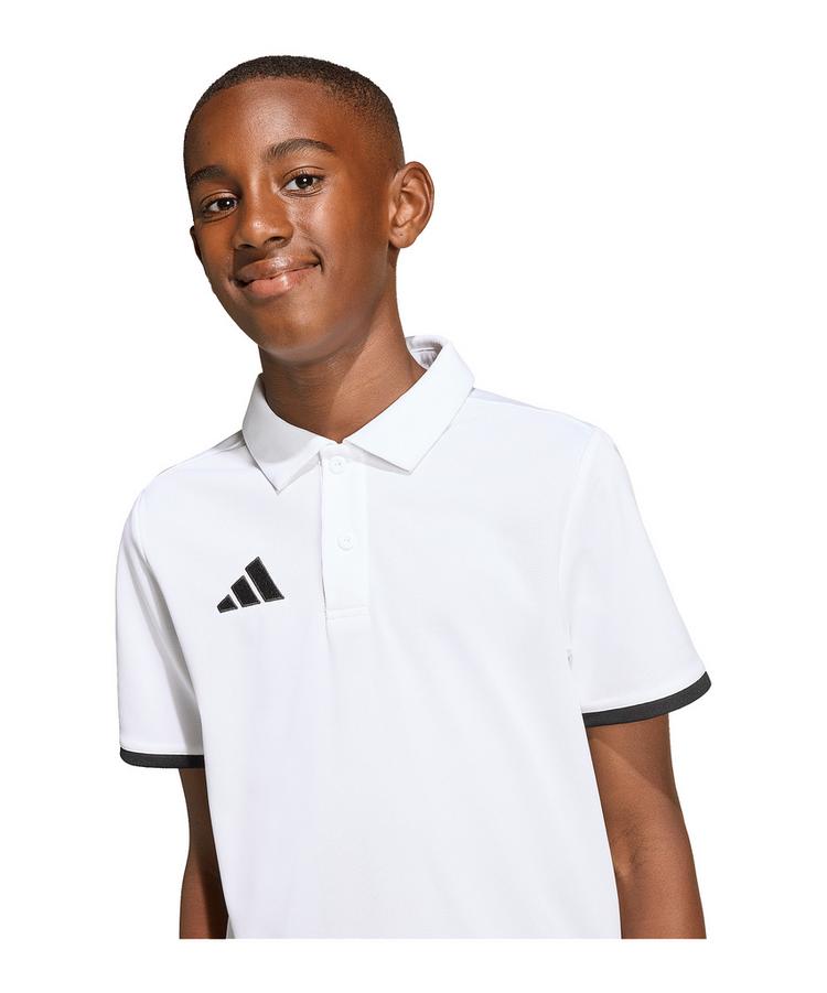 adidas adidas Entrada 26 Polo Kids Poloshirt Kinder - weissschwarz - 0 | SportScheck