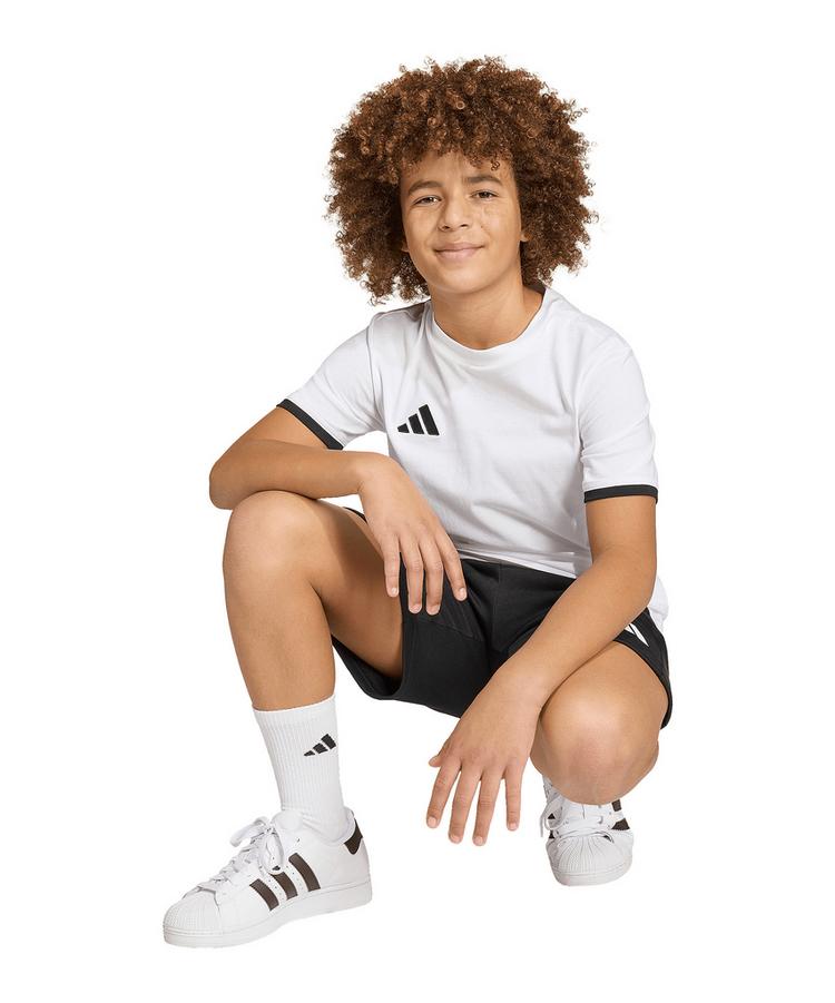 adidas adidas Entrada 26 Trainingsshirt Kids Funktionsshirt Kinder - weissschwarz - 0 | SportScheck