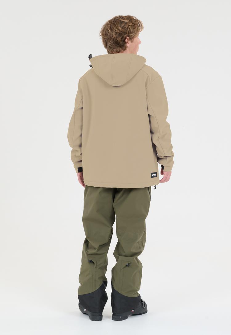 SLOPE SLOPE Fletcher Softshelljacke Herren - 1193 Roasted Cashew - 1 | SportScheck