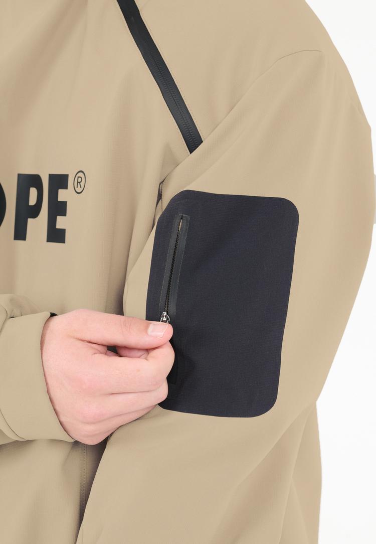 SLOPE SLOPE Fletcher Softshelljacke Herren - 1193 Roasted Cashew - 0 | SportScheck