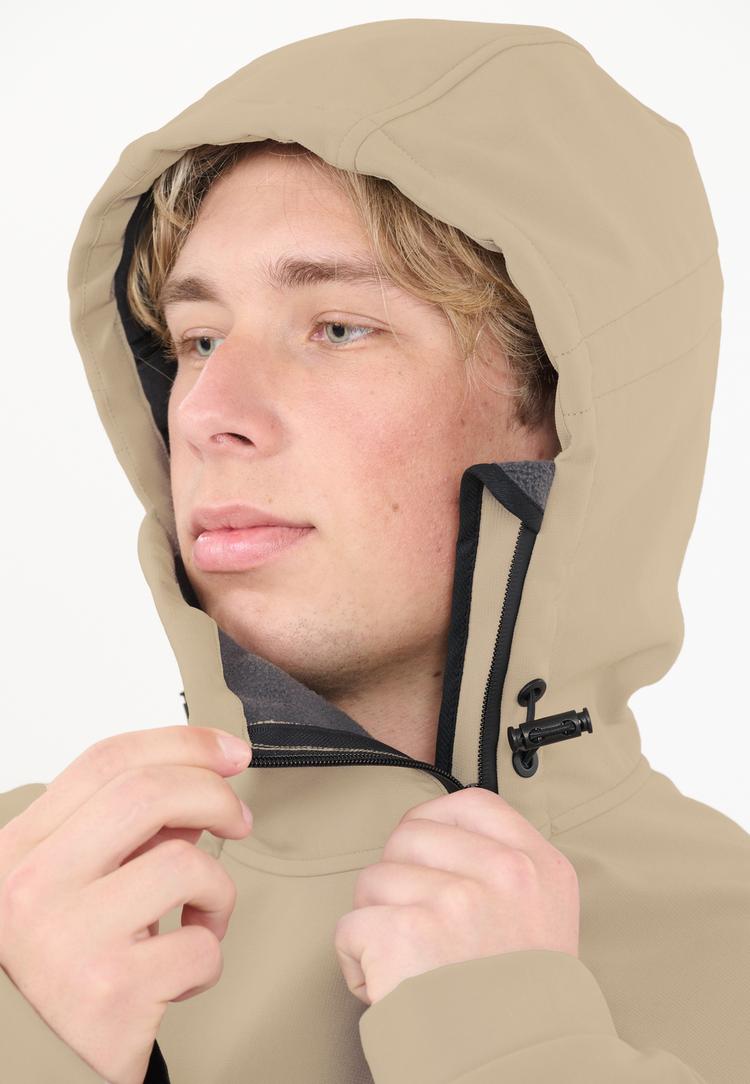 SLOPE SLOPE Fletcher Softshelljacke Herren - 1193 Roasted Cashew - 2 | SportScheck