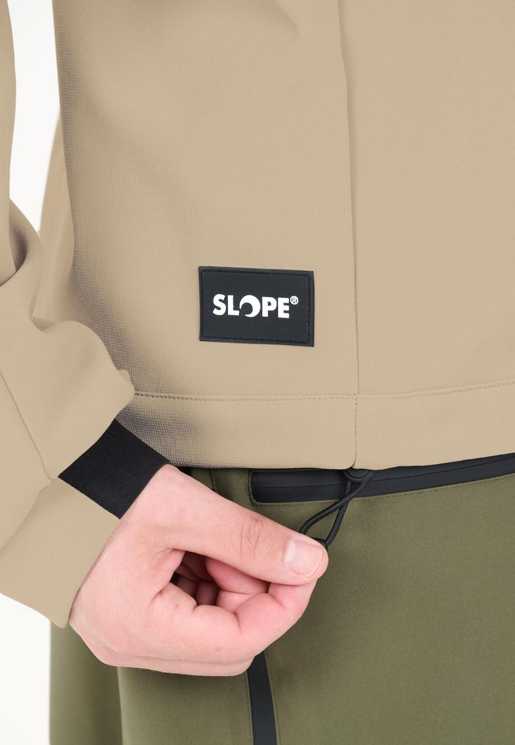 SLOPE SLOPE Fletcher Softshelljacke Herren - 1193 Roasted Cashew - 5 | SportScheck