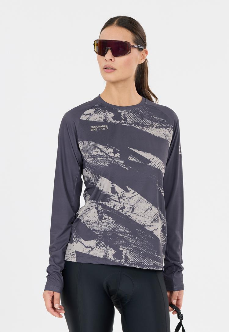 Endurance Endurance Kronos Langarmshirt Damen - 4371 Graystone - 1 | SportScheck