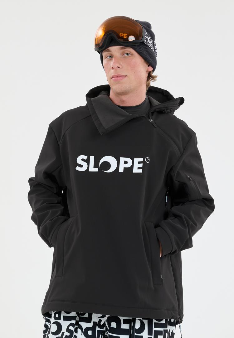SLOPE SLOPE Fletcher Softshelljacke Herren - 1001 Black - 0 | SportScheck