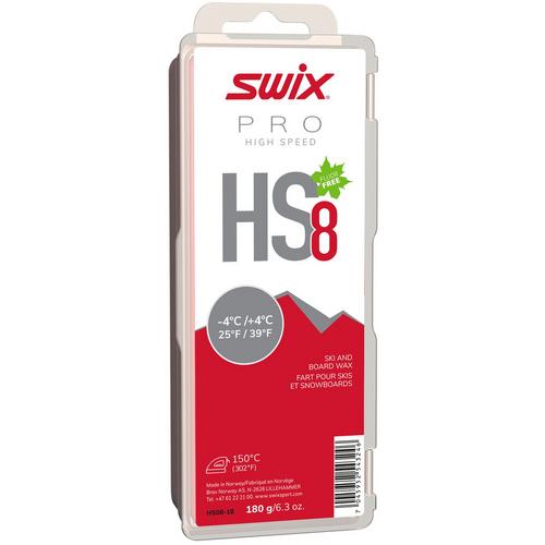 SWIX HS8 Red, -4&deg;C/+4&deg;C Wachs