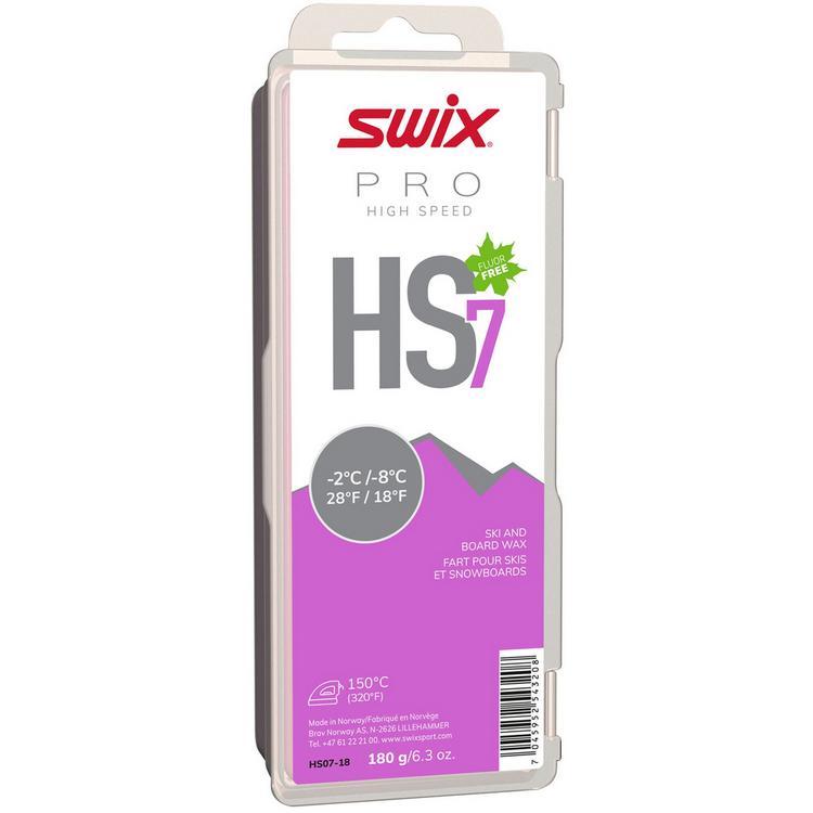 SWIX SWIX HS7 Violet, -2&deg;C/-8&deg;C Wachs - HS7 Violet -2&deg;C--8&deg;C, 180g - 0 | SportScheck