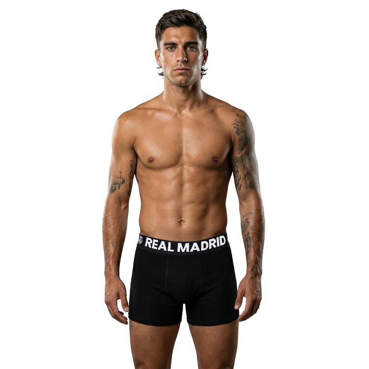 Real Madrid Real Madrid Boxershort Unterhose Herren - Schwarz - 6 | SportScheck