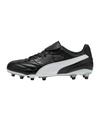 PUMA King Liga FG/AG Wei&szlig; Fu&szlig;ballschuhe - schwarzsilber